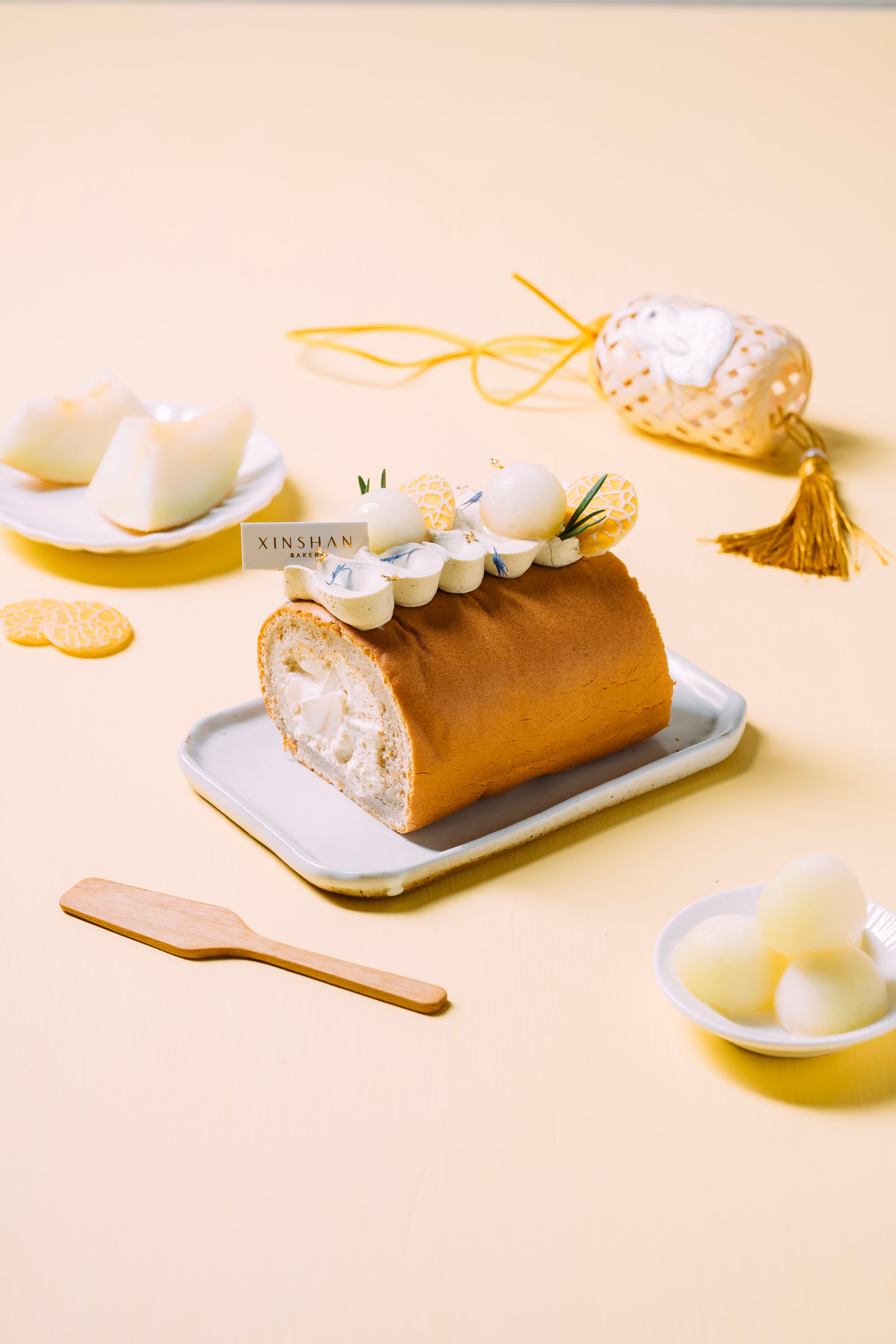 Oolong Melon Cloudy Roll [10cm]